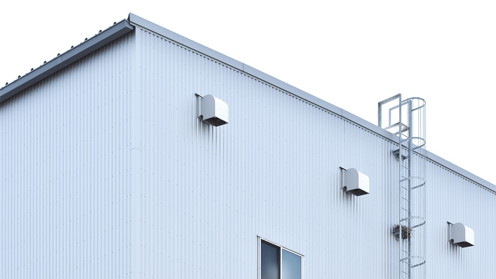 工場や倉庫の外壁塗装にも対応しています